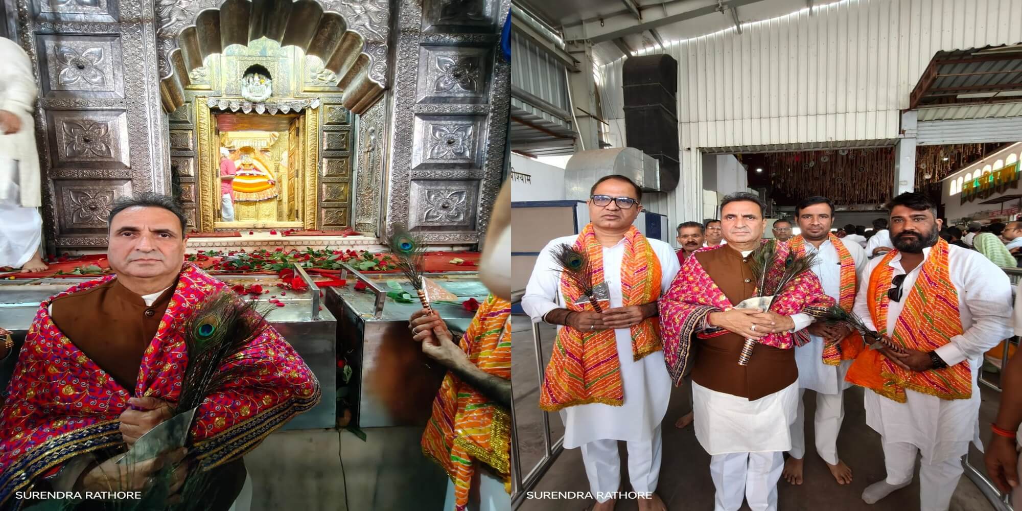 आरटीसी के पूर्व अध्यक्ष धर्मेंद्र राठौर ने शरद पूर्णिमा पर खाटू श्याम मंदिर में किए दर्शन