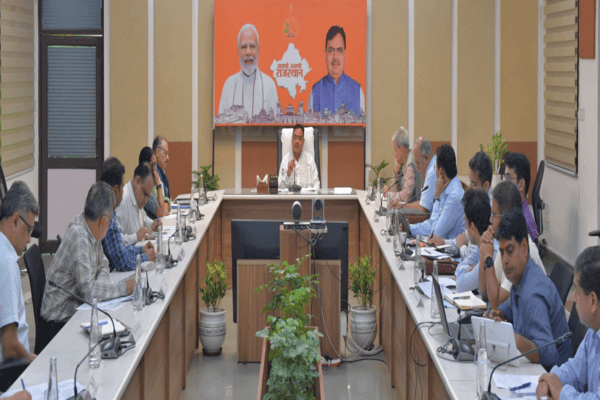 मुख्यमंत्री भजनलाल शर्मा की आपदा राहत समीक्षा बैठक: बारिश के चलते पूरे प्रदेश में अलर्ट, 24x7 कंट्रोल रूम, राहत कार्यों में तेजी के निर्देश