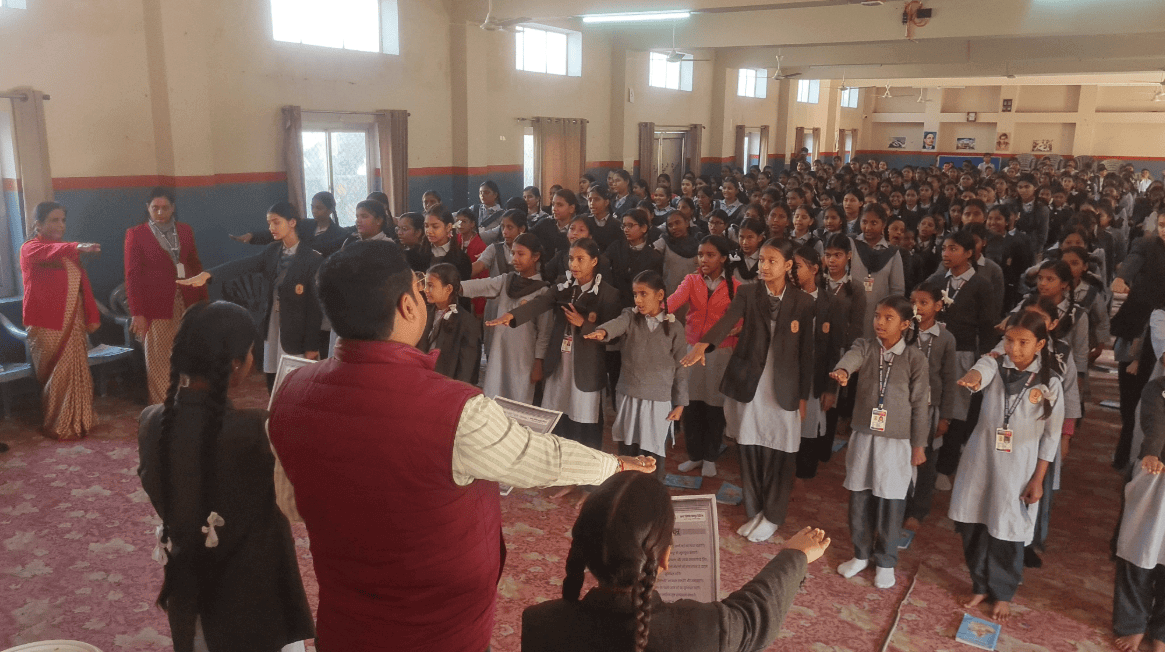 बच्चों ने स्वच्छता की शपथ ली, जयपुर में चला ‘कौन बनेगा बाल पार्षद’ अभियान