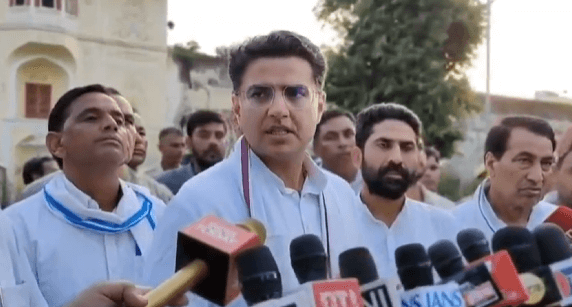 सेंट्रल जेल में NSUI अध्यक्ष विनोद जाखड़ से मिलने पहुंचे सचिन पायलट, नहीं दी मिलने की अनुमति,सरकार पर गंभीर आरोप