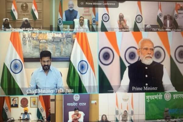 मुख्यमंत्री भजनलाल शर्मा पीएम मोदी की वीसी में जुड़े, LPG आपूर्ति और PNG कनेक्शन पर बड़ी घोषणा