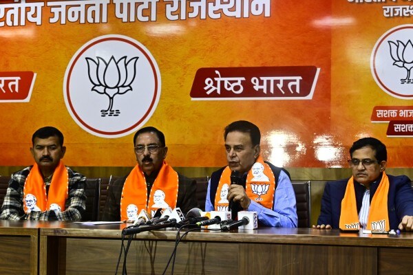 राजस्थान सरकार के दो वर्ष पूर्ण—200 विकास रथ होंगे रवाना, जनता तक पहुँचेगी उपलब्धियों की गूंज : अरुण चतुर्वेदी