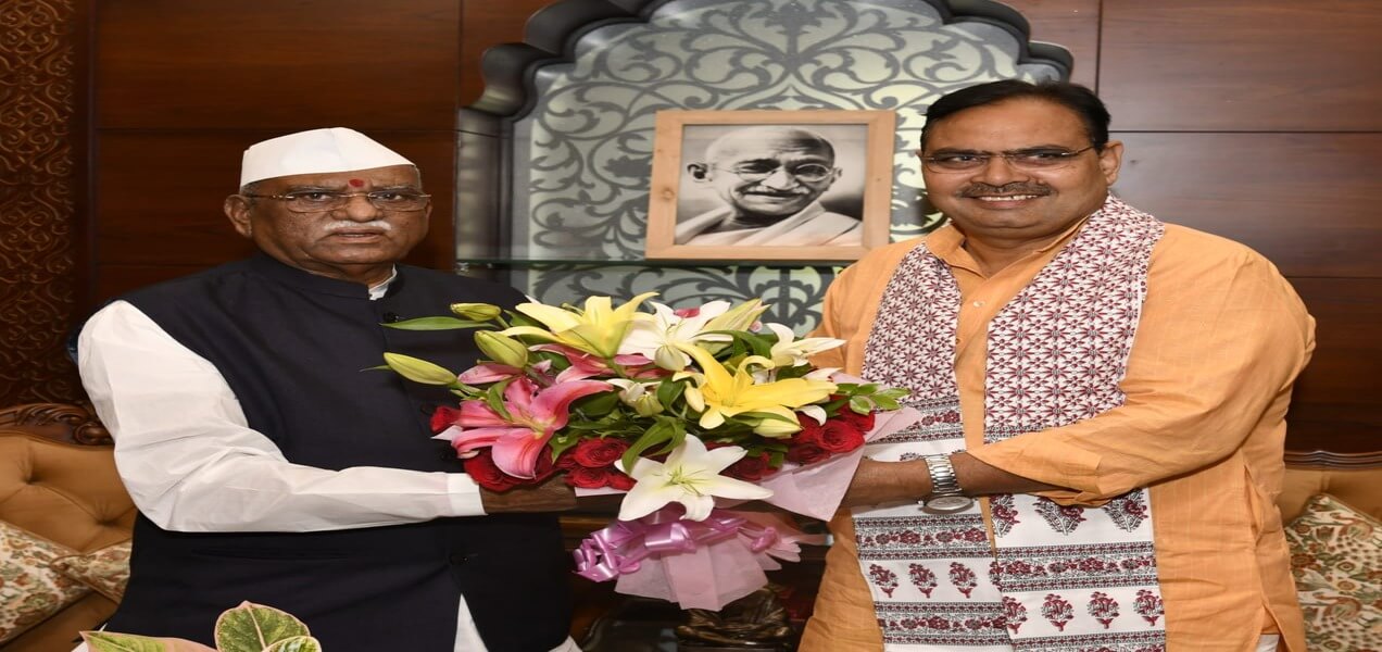 मुख्यमंत्री शर्मा की राज्यपाल हरिभाऊ बागडे से मुलाकात, राजनीतिक चर्चाएं शुरू