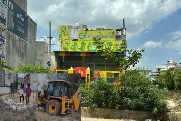 जयपुर में मानसरोवर पत्रकार कॉलोनी में करोड़ों की JDA जमीन पर कब्जे की कोशिश, कॉलोनीवासियों ने रोका अवैध निर्माण, मुख्यमंत्री पोर्टल 181 पर की शिकायत