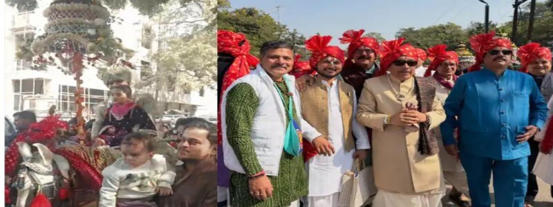 कथावाचक इंद्रेश उपाध्याय शादी समारोह 5 दिसंबर को, परिवार के साथ पहुंचे जयपुर: विवाह के कार्यक्रम शुरू, मायरा-भात में मान्या अरोड़ा और बी प्राक देंगे प्रस्तुति