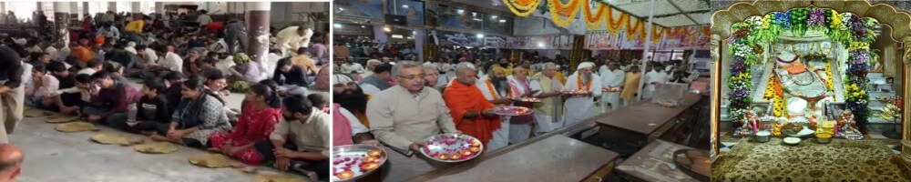 जयपुर के खोले के हनुमान जी मंदिर में भव्य अन्नकूट महोत्सव—800 क्विंटल फूलों से सजा परिसर, छप्पन भोग के 800 क्विंटल प्रसाद