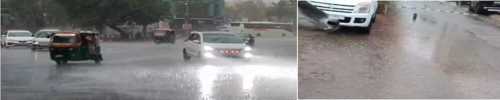जयपुर में सुबह गरज-चमक के साथ बारिश, 25-26 मार्च को फिर बदलेगा मौसम