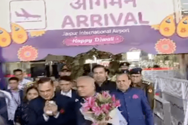 IAS वी. श्रीनिवास जयपुर पहुंचे, आज दोपहर 3 बजे संभालेंगे राजस्थान के नए मुख्य सचिव का कार्यभार