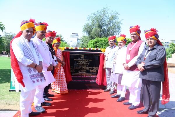 राजस्थान विधानसभा में हर्बल व नक्षत्र वाटिका का उद्घाटन, पांच राज्यों के स्पीकर्स ने सराहा डिजिटल म्यूजियम