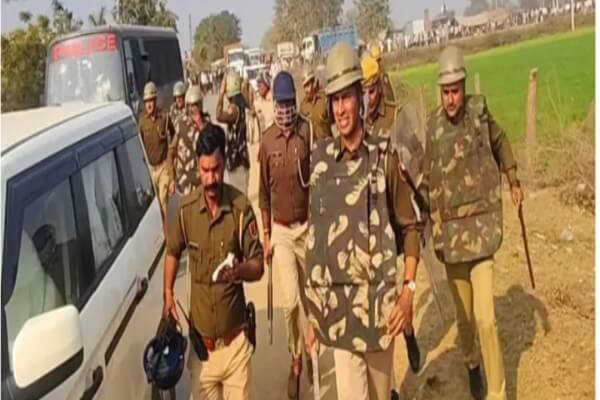 डूंगरी बांध के विरोध में ट्रैक्टर रैली के दौरान बवाल, पुलिस पर पथराव; कई वाहन क्षतिग्रस्त, स्थिति नियंत्रण में