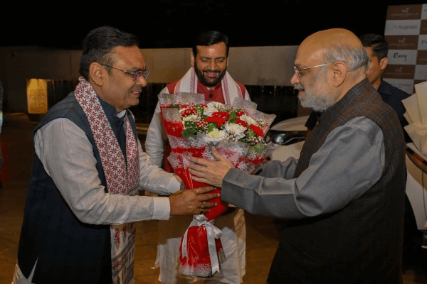 मुख्यमंत्री भजनलाल शर्मा ने सूरजकुंड में गृह मंत्री अमित शाह और हरियाणा के सीएम नायब सिंह सैनी से की मुलाकात, बिहार चुनाव में NDA की जीत पर दी बधाई