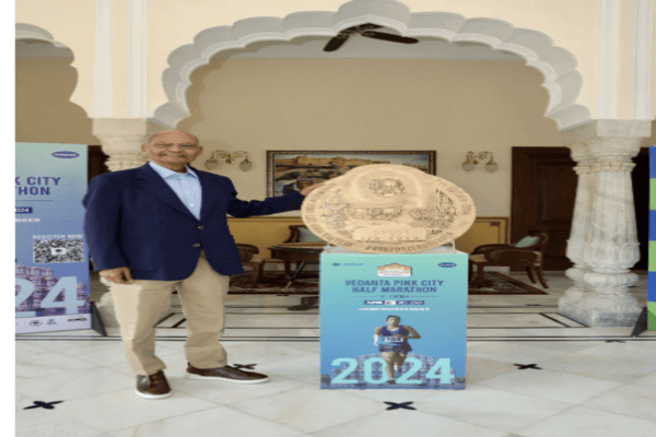 अनिल अग्रवाल ने लॉन्च किया वेदांता पिंक सिटी हाफ मैराथन 2024 का फिनिशर मेडल, जिंक से बनी विरासत का सम्मान