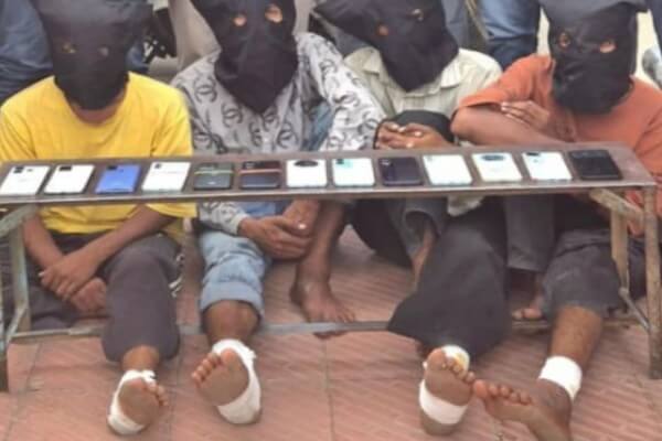 जयपुर में ऑटोरिक्शा ड्राइवरों से लूट करने वाली गैंग का खुलासा, चार बदमाश गिरफ्तार